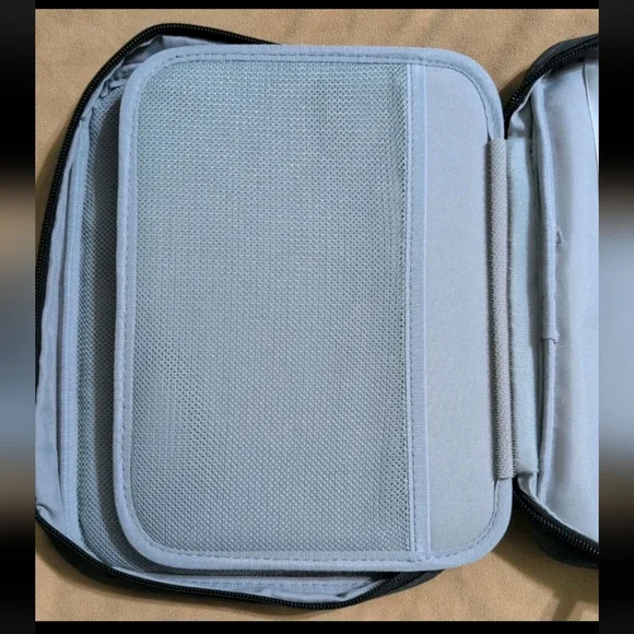 Bible Carrying Book Case Black and Gray Bag Scout Book Cover Handle - Picture 10 of 11